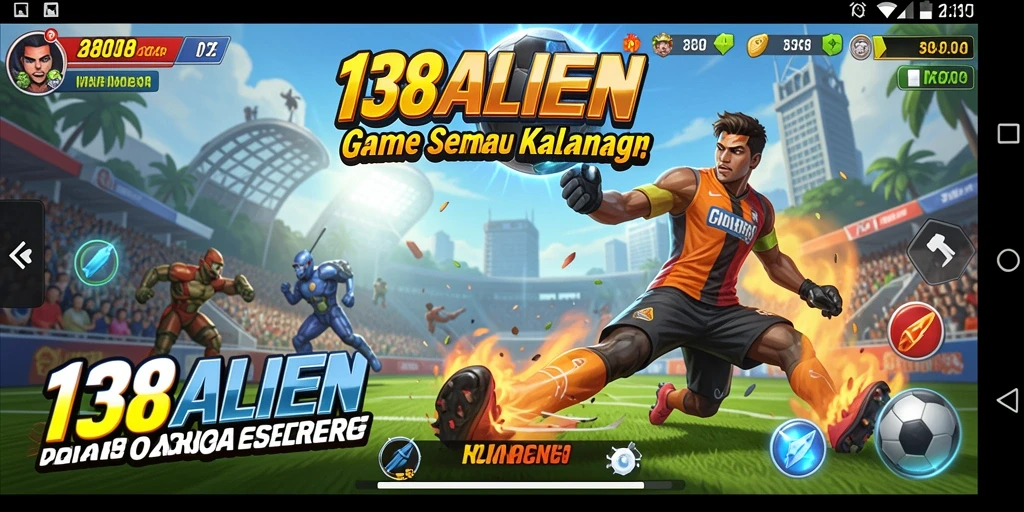 Gameplay seru dalam pertandingan olahraga di 138ALIEN.