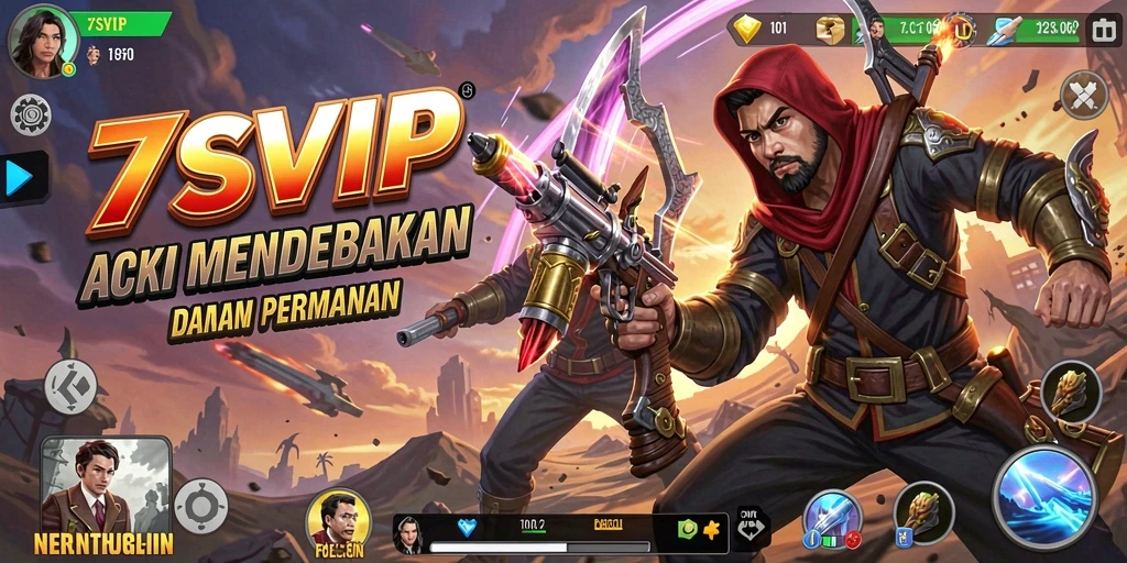 Tampilan screenshot 7SVIP yang menampilkan aksi mendebarkan dalam gameplay.