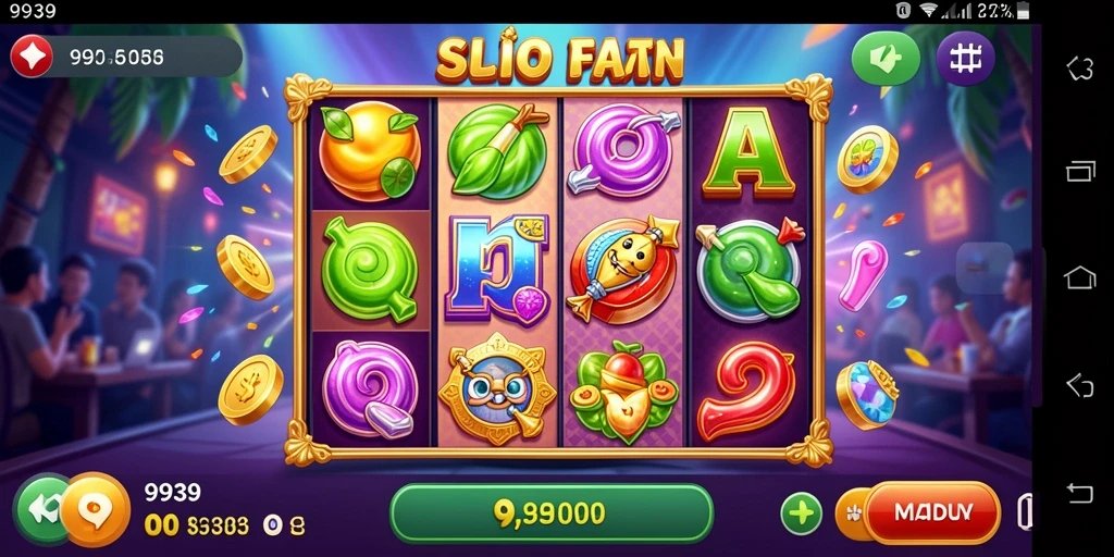 Tampilan gameplay menarik dari permainan Slot 9939.