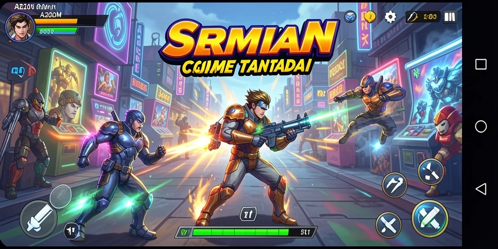 Gambaran gameplay A200M yang seru dan penuh tantangan.