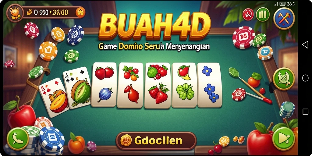 Tampilan menarik dari gameplay seru BUAH4D.