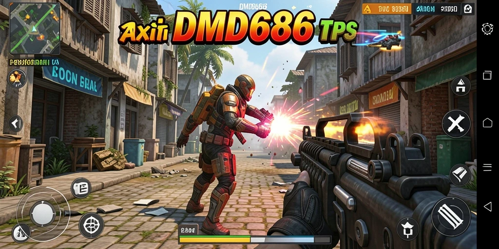 Gameplay DMD686 dengan aksi yang mendebarkan dan grafis yang memukau.