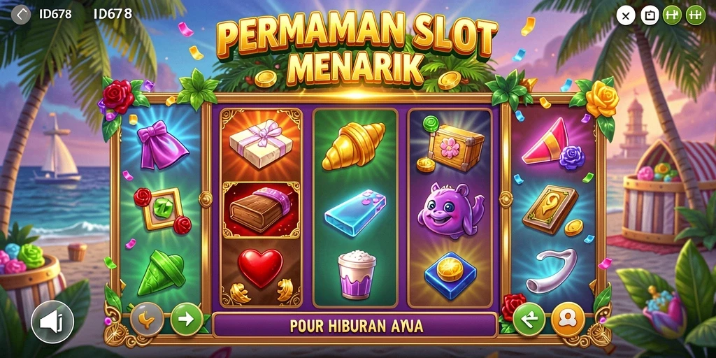 Screenshot ID678 menampilkan gameplay slot yang seru dan menarik.