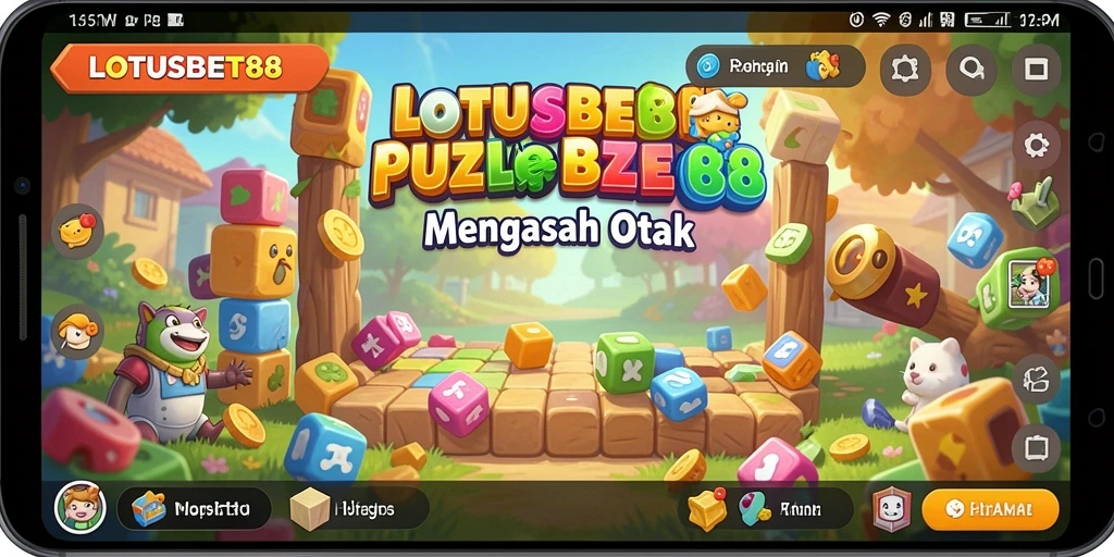 Tampilan gameplay menantang dari LOTUSBET88 yang mengasah otak.