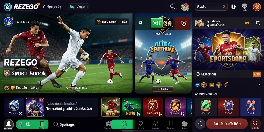 Screenshot gameplay menunjukkan pengalaman taruhan olahraga yang menarik.