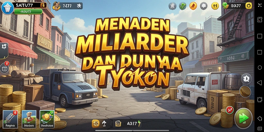 Tampilan gameplay Tycoon yang menarik dan interaktif.