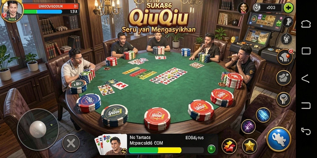 Gameplay seru dan menegangkan dalam SUKA86, game QiuQiu yang menarik.