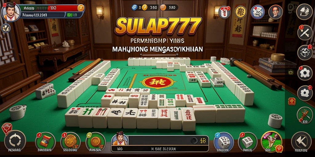 Tampilan menakjubkan dari gameplay Mahjong SULAP777.